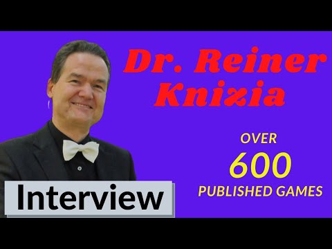 Meepleville Meets - Dr Reiner Knizia