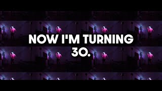 Cover art for turning 30