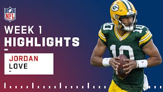 Jordan Love EVERY Play in Preseason Week 1 | NFL Game Highlights