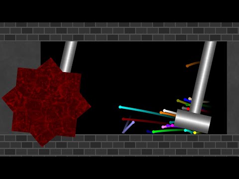 The Fear Transformable Object - Marble Race in Algodoo