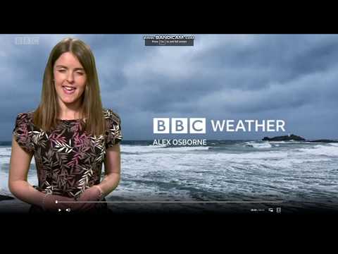 Alex Osbourne BBC ONE Spotlight weather March 14th 2020 in HD! - 60 FPS