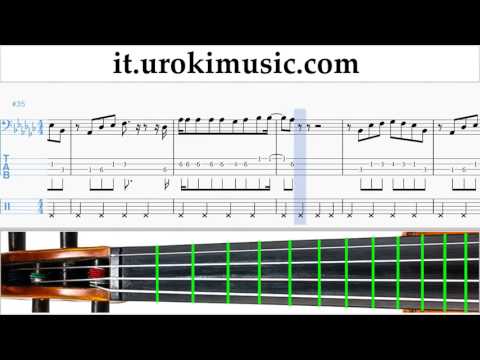 Corso di Violoncello Charlie Puth - Attention Tablature Tab Parte#2 um-i276