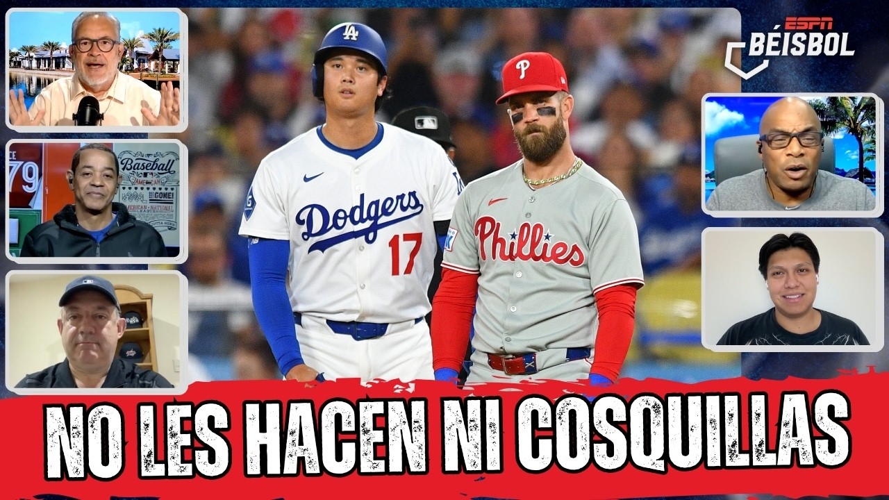 DODGERS NO TIENEN COMPETENCIA en LA NACIONAL. PHILLIES, los ÚNICOS que se acercan | ESPN Beisbol