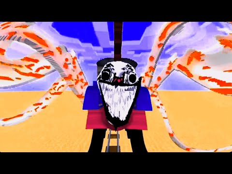 Monster School vs CURSED THOMAS Train School - Minecraft Animation