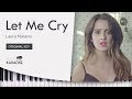Laura Marano Let Me Cry Karaoke Piano Instrumental Original Key