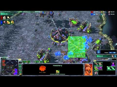 ONECrunCher vs vileSpanshwa - Starcraft - PvZ