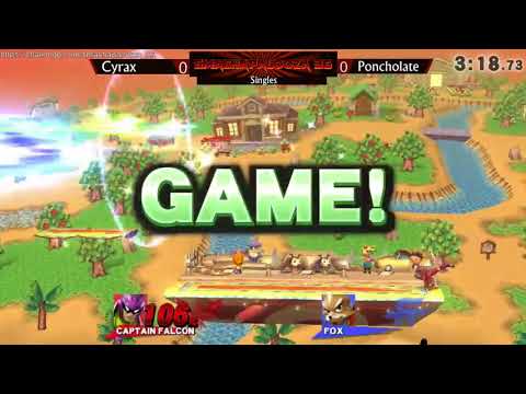 SmashaPalooza 36: Winners - Poncholate (Fox, Mario) vs Cyrax (Captain Falcon)