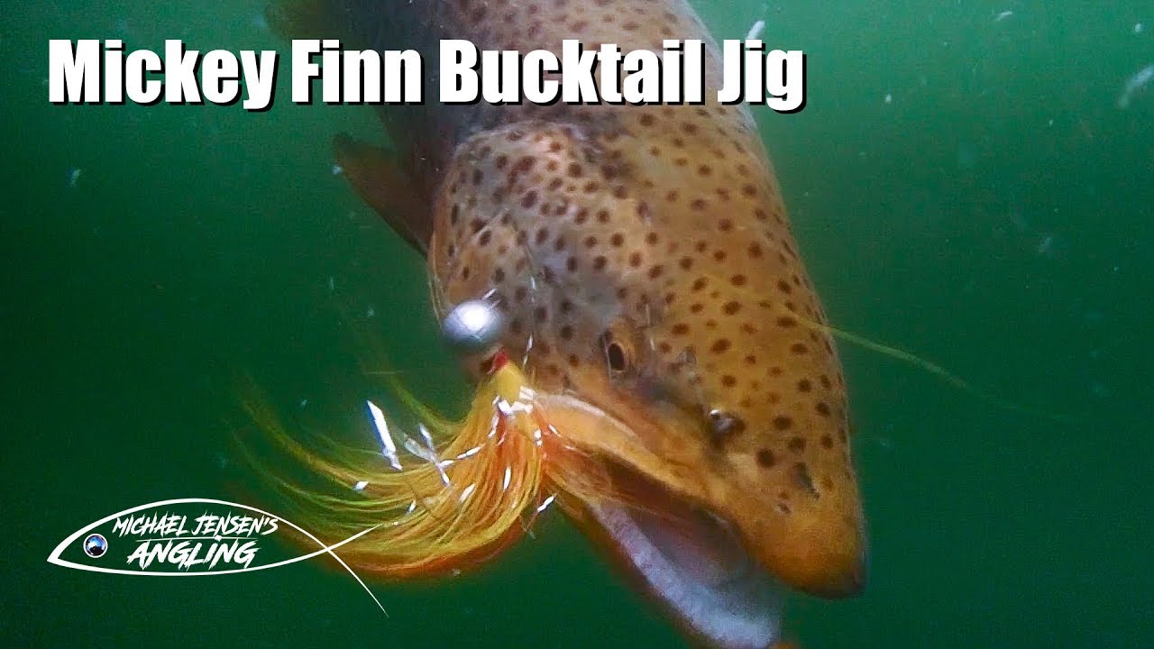 Mickey Finn Bucktail Jig classic hair jig tying Michael Jensens Angling