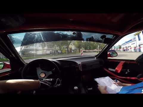 1 Rajd Kołobrzeski OS 3 Port rybacki O.Schmidt/ M.Korszyłowska BMW 330is