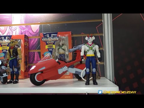 Nacelle Company Booth Tour at Toy Fair 2023 - Biker Mice from Mars, Robo Force, Sectaurs + MORE