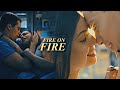 Luke and Cassie ► Fire On Fire | Purple Hearts