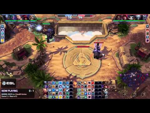 ESL Go4Heroes Americas Cup 14 - Finals [G2] - BARREL BOYS vs Cloud9 Vortex