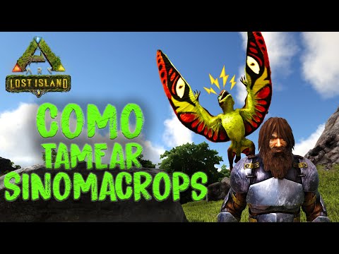 COMO TAMEAR UN SINOMACROPS EN ARK