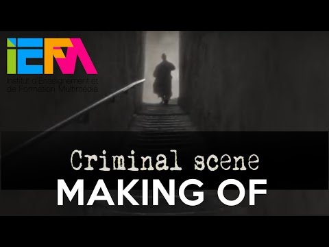 IEFM'3D - Making Of de Criminal Scene