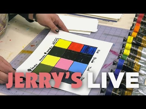 Jerry's LIVE Episode #88 - Color Theory 101 - Basic Mixing, Tips & Tricks