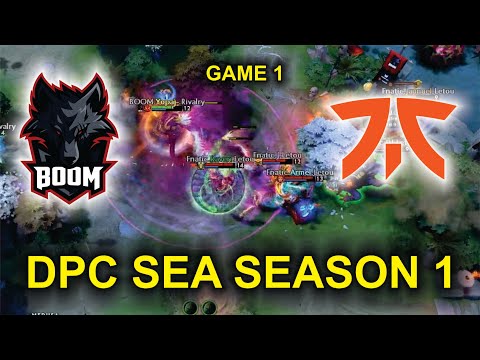 BOOM vs FNATIC GAME 1 - DPC SEA Tour 1: Division I Dota 2 Highlights