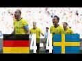 Germany vs Sweden 4-4  -Crazy match- ALL Goals and Highlights Worldcup Qualifiers