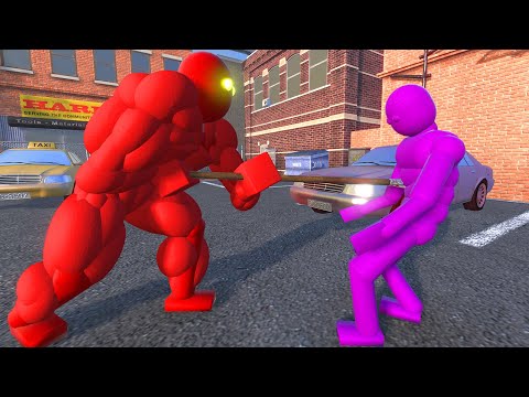 STRONGEST BOSS NPC IS UNSTOPPABLE | Smart AI & Active RAGDOLL Physics ! ! - OVERGROWTH