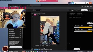 xQc checks Reddit...