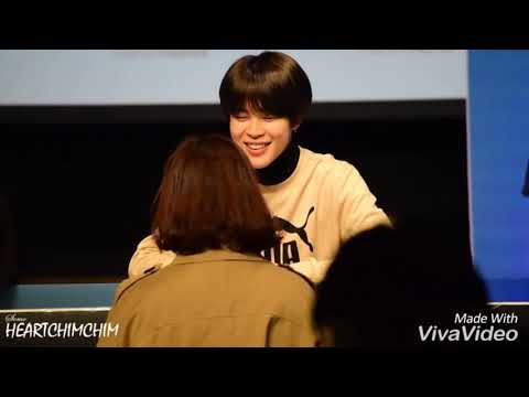 180408 puma fansign Jimin fancam