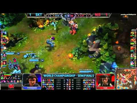 SKT Telecom T1 vs NaJin Black Sword Game 3 (S3 World Championship Semi Finals)