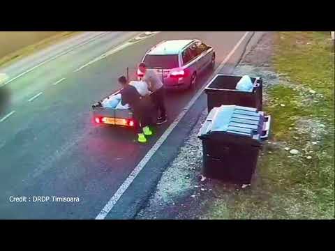 DRDP Timișoara: parcările de pe DN 6 nu sunt rampe de gunoi!