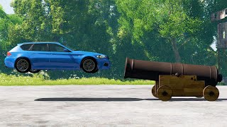 Download lagu Mobil vs Cannon - BeamNG Drive mp3
