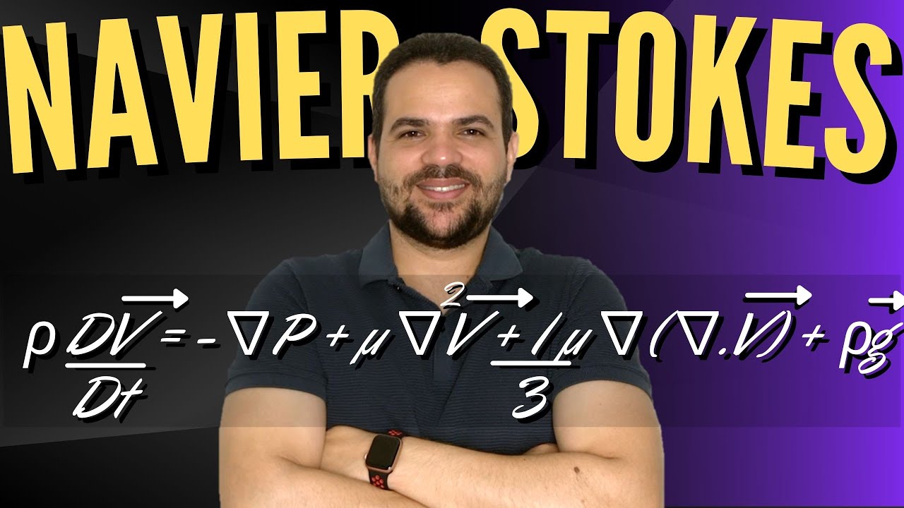 As Equações de Navier Stokes -  Demonstração e interpretação física