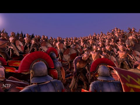 13000 Centurions vs 4500 Vikings - Ultimate Epic Battle Simulator - UEBS