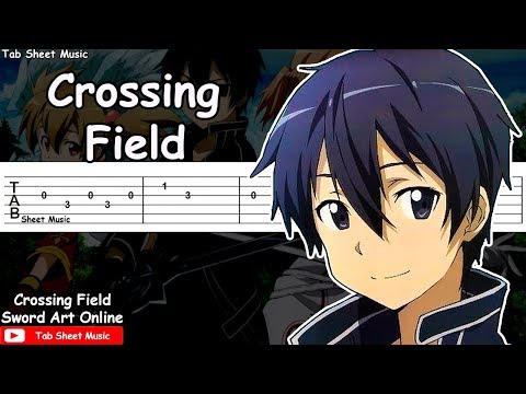 Sword Art Online OP 1 - Crossing Field EASY Guitar Tutorial Video