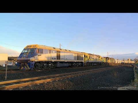 7762V QUBE Grain Train  - PoathTV Australian Railways