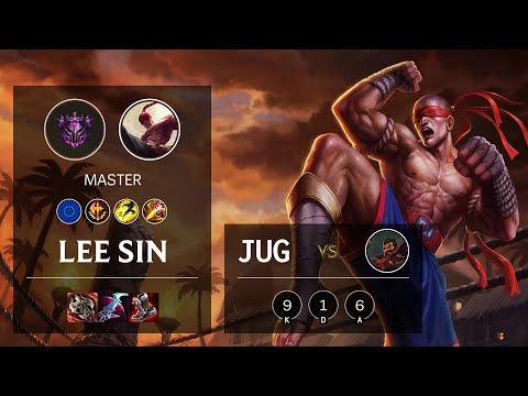 Lee Sin Jungle vs Graves - EUW Master Patch 11.1