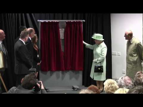 Royal Visit to UCLan's Burnley Campus, May 2012