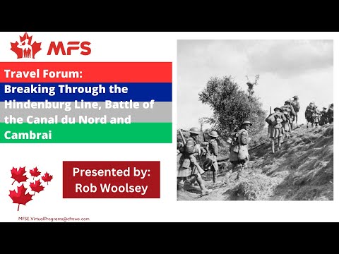Battlefield Tours: Breaking the Hindenburg Line (1918) | Visites des champs de bataille (EN)