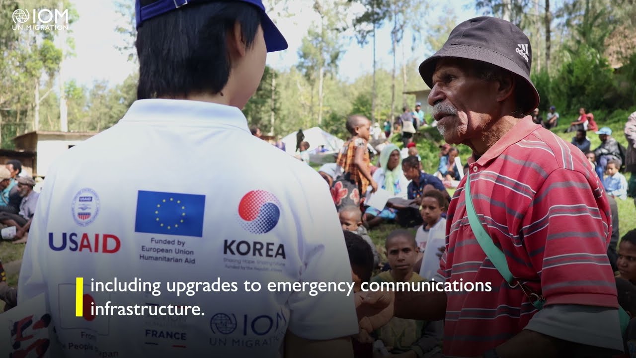 IOM Responds to Mulitaka Landslide with Support from the Republic of Korea