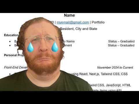 Just Graduated? Prepare For The Hardest Job Search of Your Life | Recruiter Reviews Resumes EP 119