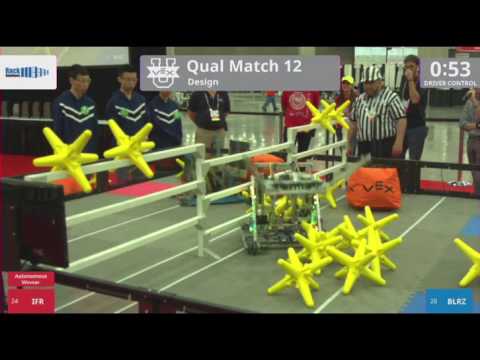 2017 VexU Worlds Design q12 - IFT vs BLRZ