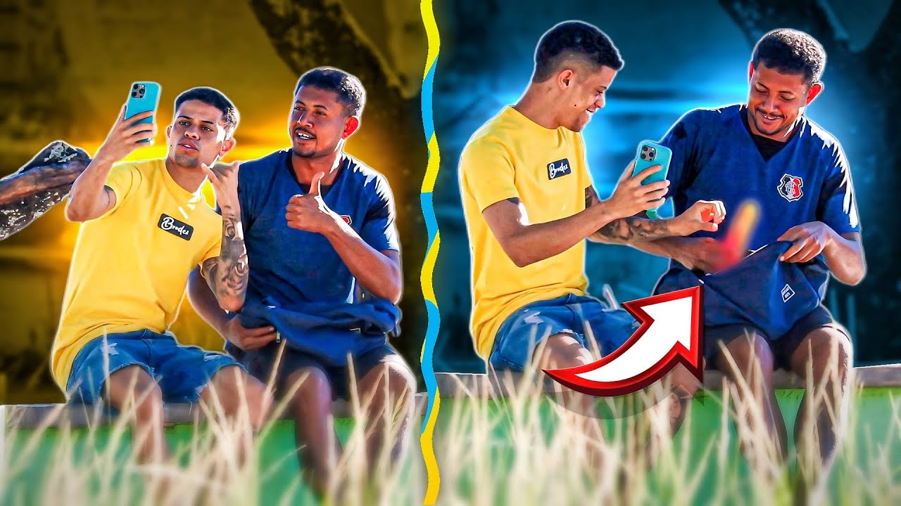 ENTREGANDO PRESENTE MISTERIOSO  - pegadinha