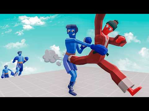 TAEKWONDO vs BOXER | Totally Accurate Battle Simulator-TABS
