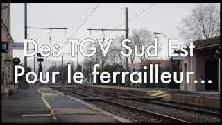 preview picture of video 'TGV Sud Est pour le ferrailleur'