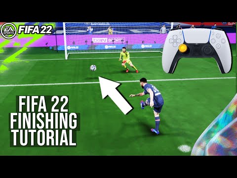 FIFA 22 - HOW TO SCORE MORE GOALS - TOTAL FINISHING TUTORIAL BEST SHOT TYPE
