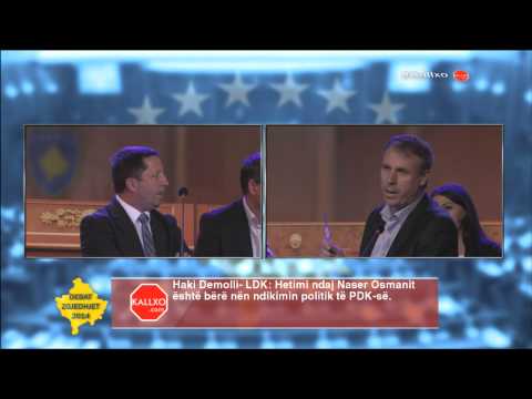 Avni Zogiani - VV dhe Zenun Pajaziti - PDK: Debat rreth anetaresimit ne Asamblen e NATO-s