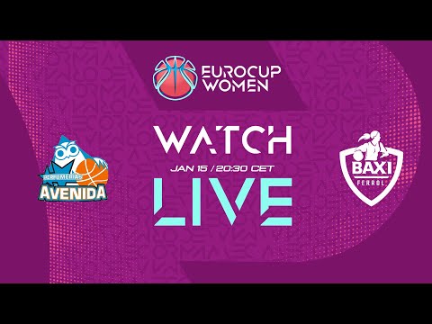 Round of 16 | Perfumerias Avenida v BAXI Ferrol | Full Basketball Game | EuroCup Women 2025-26