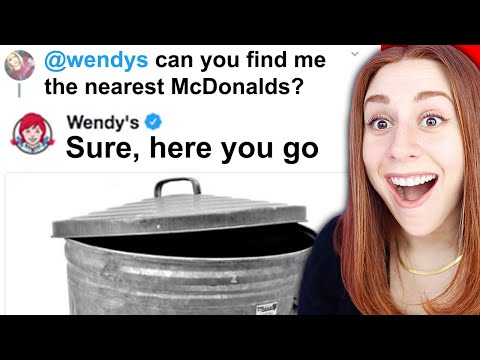 SPICY 🌶 Roasts From The Wendy's Twitter Account - REACTION