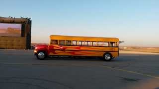 preview picture of video 'School Time Jet School Bus - Al Ain Airshow 2013'