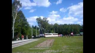 preview picture of video 'Odjazd tramwaju Konstal 102Na z pętli Jelitkowo - Majówka z Tramwajem'
