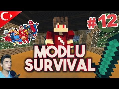 Minecraft Modlu Survival - Bölüm 12 - YENİ MEKAN ve TARLA !