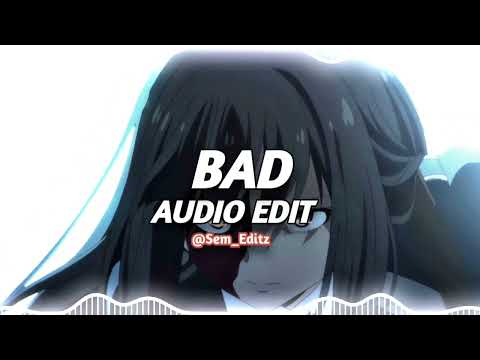 Bad - wale ft rihanna.(full Reverb) [Edit Audio]