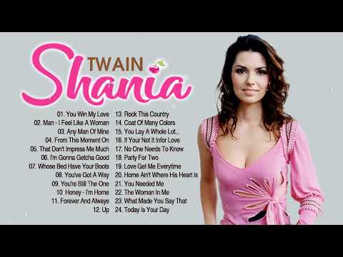 Greatest Hits Country Songs Of Shania Twain - Shania Twain  Best Beautiful Country Songs