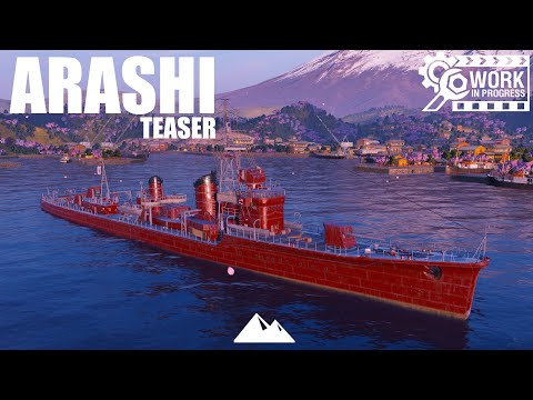 ARASHI, Kagero Klasse mit unattraktiven Änderungen? - World of Warships | [Teaser] [Deutsch] [60fps]